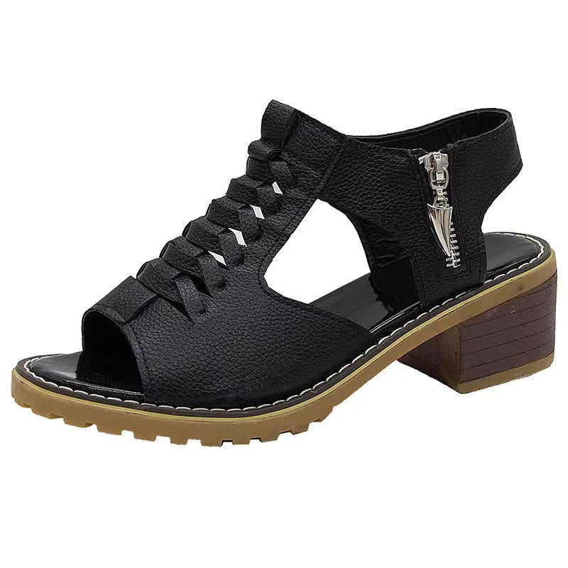 Damen Stylish Offene Sandalen