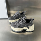Damen Sportliche Chunky Sneakers mit atmungsaktiver Mesh-Oberfläche und stabiler Sohle R&B