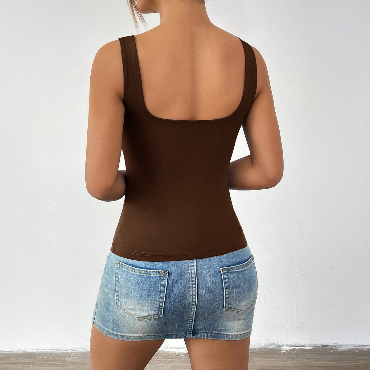 Damen Figure-Hugging Trägertop R&B