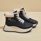 Damen Urbanen Winterstiefel mit weichem Futter und rutschfester Sohle R&B