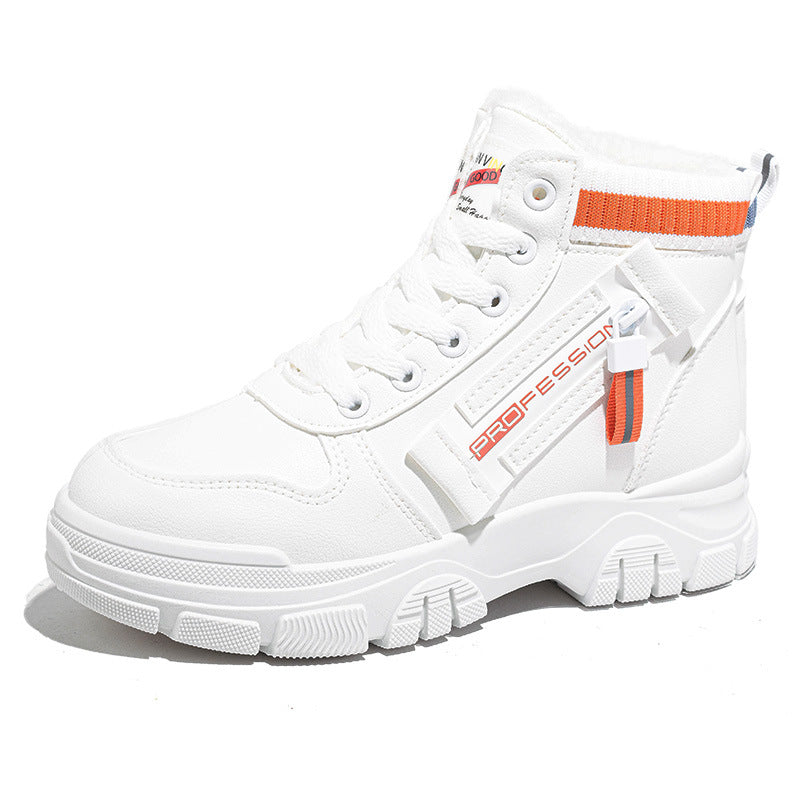 Damen modische Winterstiefel mit kuscheligem Innenfutter und robustem Profil R&B