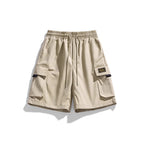 Herren Cargo-Shorts mit elastischem Bund und praktischen Taschen