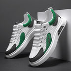 Damen Sportliche Mesh-Sneaker mit atmungsaktiver Oberflächenstruktur und dämpfender Sohle R&B