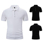 Herren hochwertiges Poloshirt mit moderner Struktur R&B