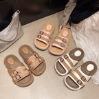 Damen Komfortable Sandalen mit Schnallen EB