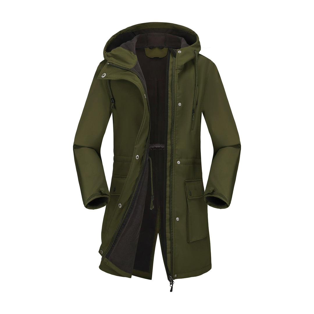 Damen funktionale Outdoor-Jacke mit verstellbarem Taillenzug und Innenfutter R&B
