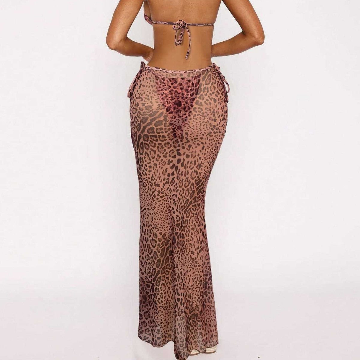 Damen Triangel-Bikini mit seitlichem Slip und verstellbaren Bändern R&B
