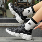 Damen Chunky Sneakers mit atmungsaktivem Mesh-Obermaterial und flexiblem Laufsohlen-Design