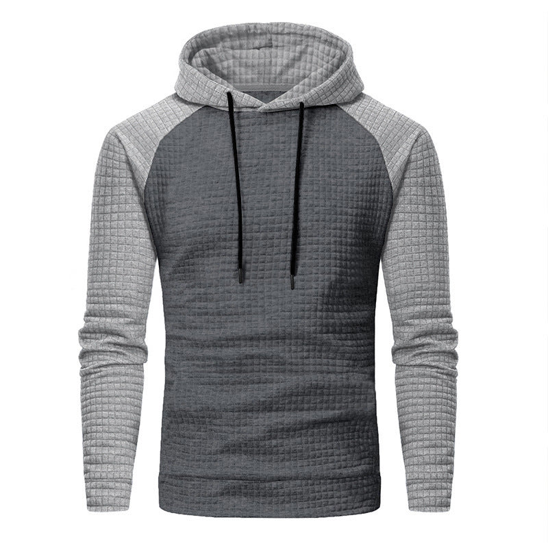 Herren Kapuzenpullover mit strukturiertem Design und modernem Schnitt R&B