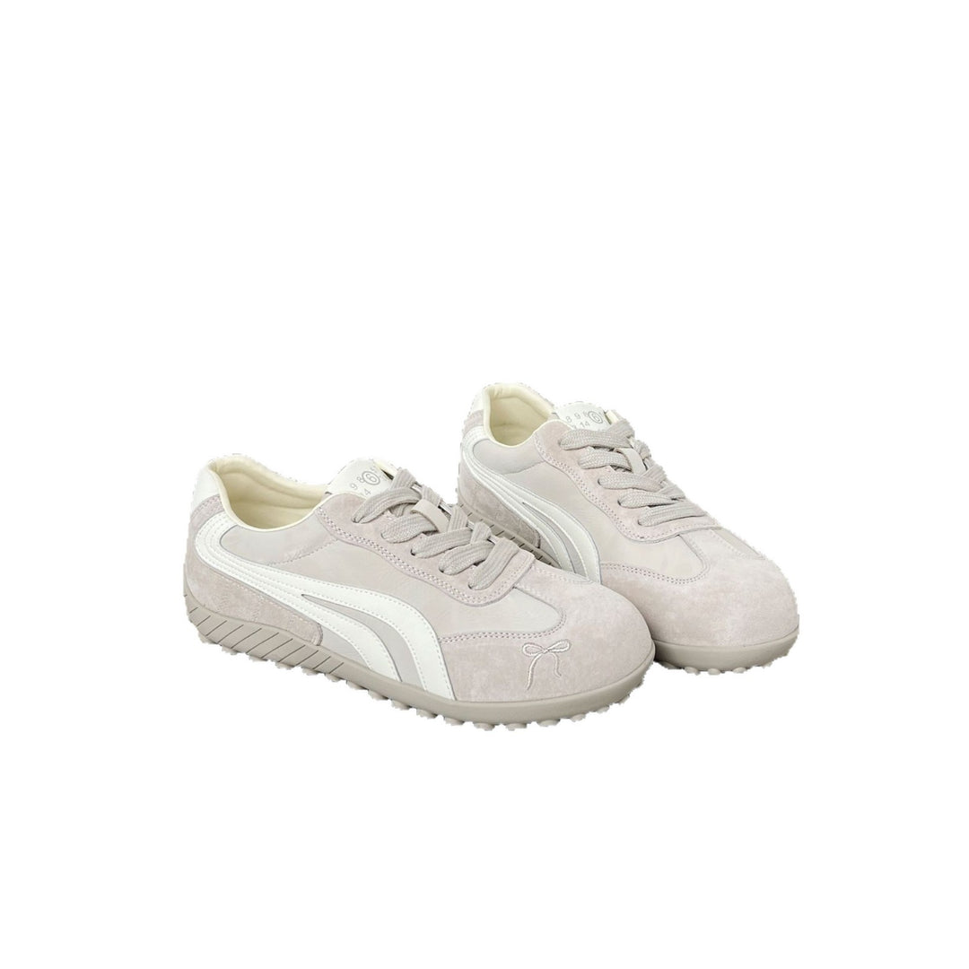 Damen Sportliche Sneaker mit rutschfester Sohle und atmungsaktiver Obermaterialkombination R&B