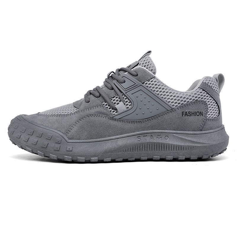 Damen Sportliche Sneaker mit atmungsaktiver Mesh-Oberfläche R&B