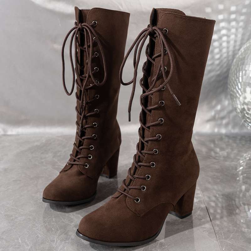 R&B | Samt Stiefeletten für Frauen