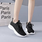 Damen Leichte Atmungsaktive Sneakers mit rutschfester Laufsohle R&B
