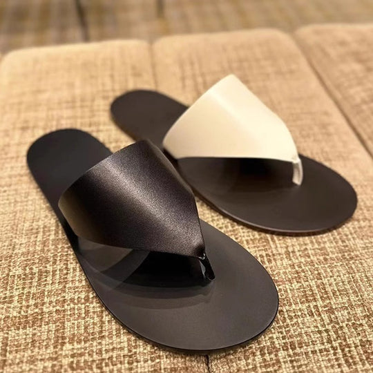 Damen Zehentrenner-Sandalen mit schickem Riemendesign und weichem Fußbett R&B