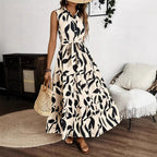 Damen Hemdkleid mit Bindand und voluminösem Rock