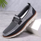 Damen Slip-On Freizeit-Schuhe mit atmungsaktivem Mesh-Obermaterial