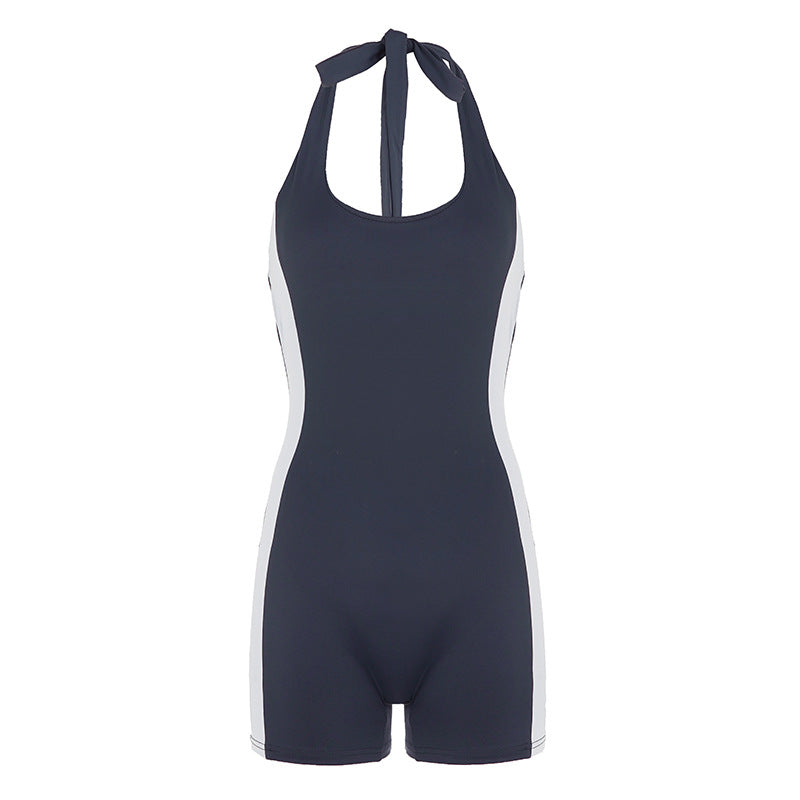 Damen Sportlicher Schwimmanzug mit elegantem Halterdesign R&B