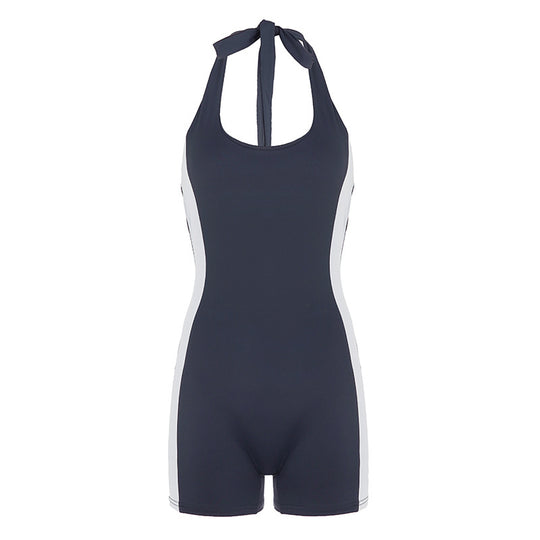 Damen Sportlicher Schwimmanzug mit elegantem Halterdesign R&B