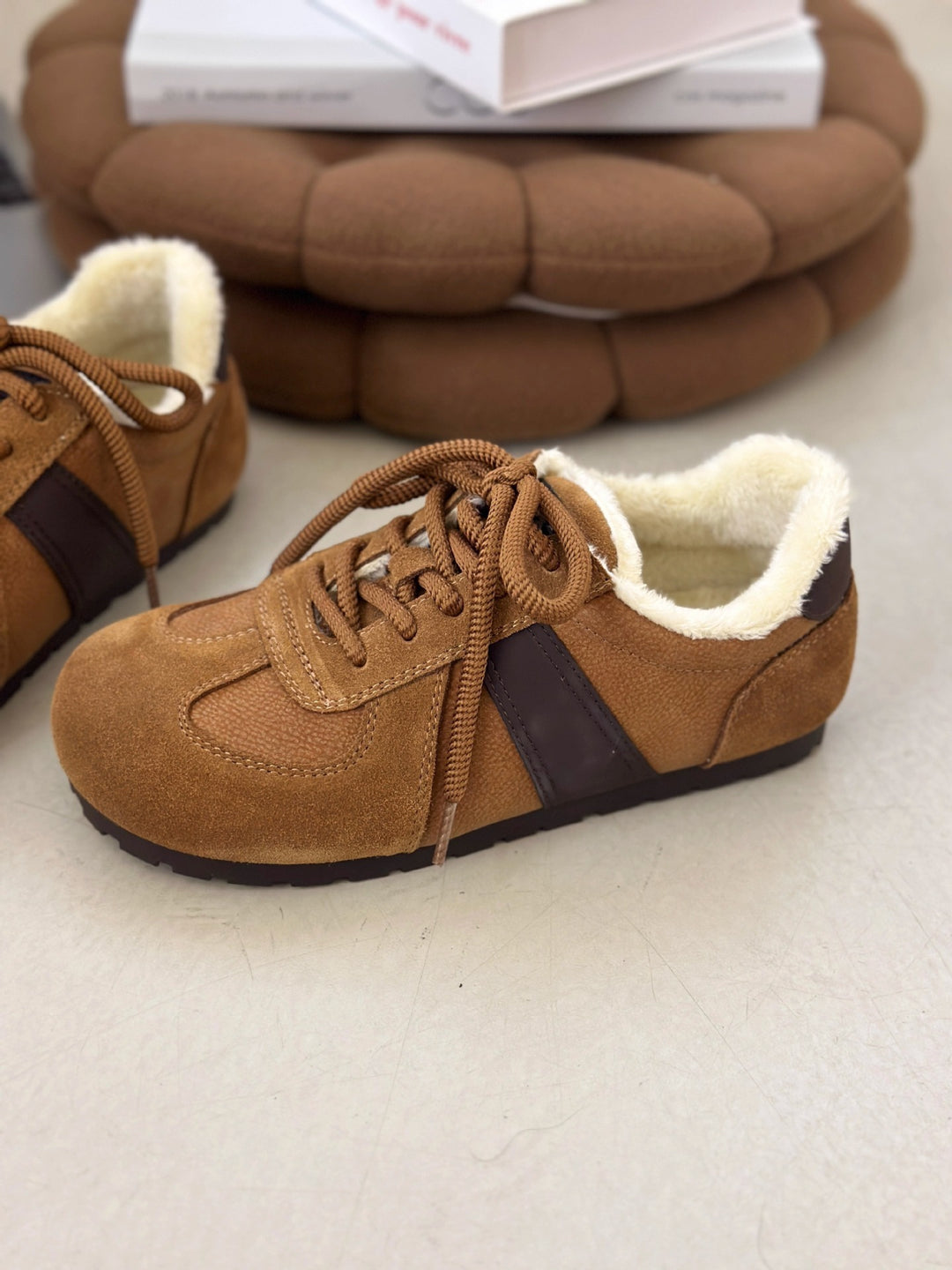 Damen Sportsneakers mit weichem Innenfutter und rutschfester Sohle R&B