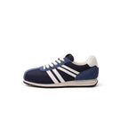 Damen Sportliche Sneakers mit modischen Wildleder- und Lederakzenten R&B