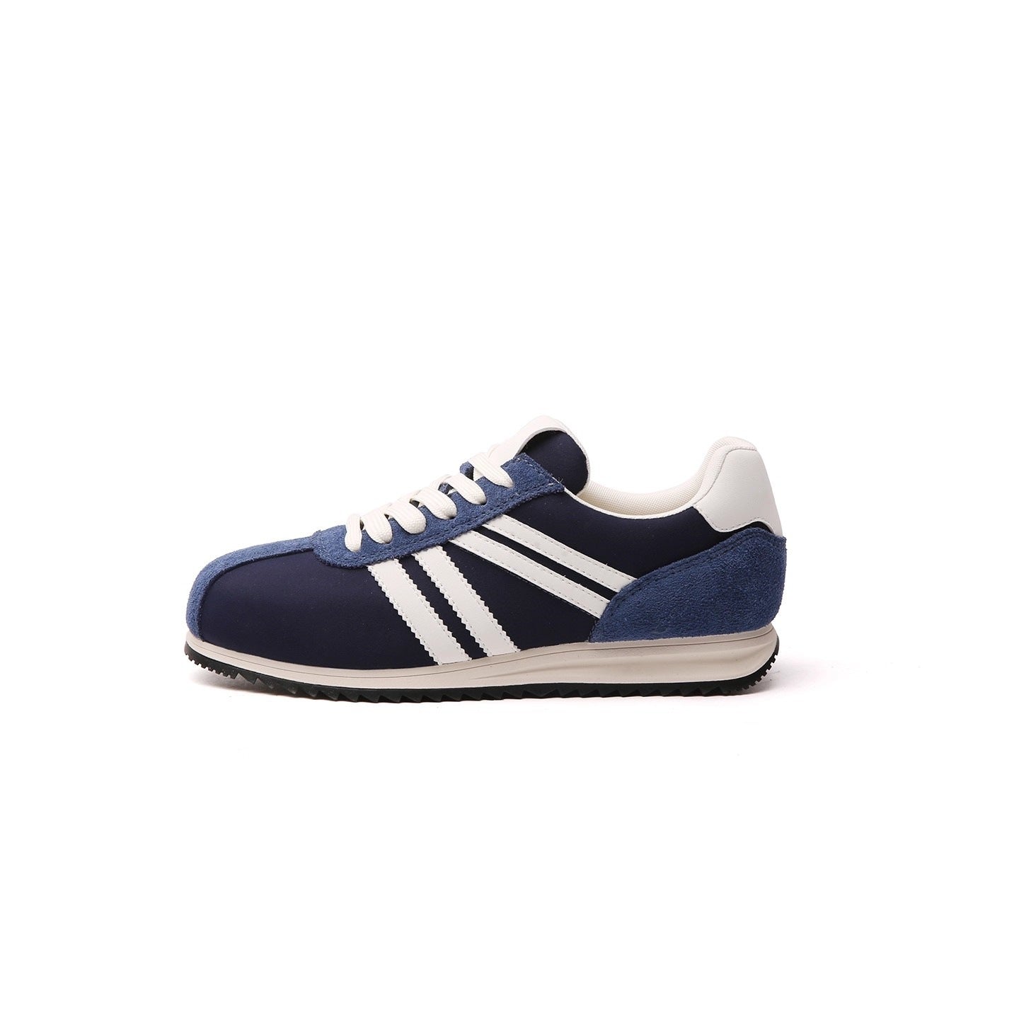 Damen Sportliche Sneakers mit modischen Wildleder- und Lederakzenten R&B