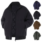 Herren Winterjacke mit warmem Innenfutter und praktischen Taschen R&B