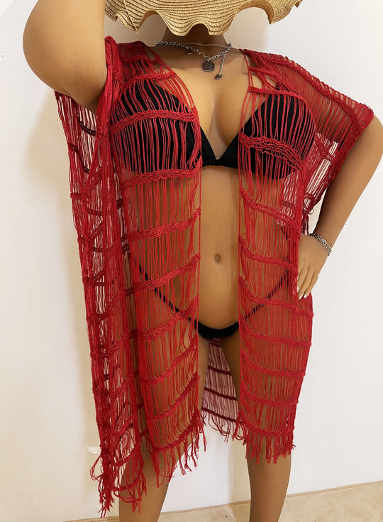 Damen Strandkimono R&B