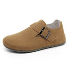 Damen Bequeme Slipper mit verstellbarem Riemen und modischem Design R&B