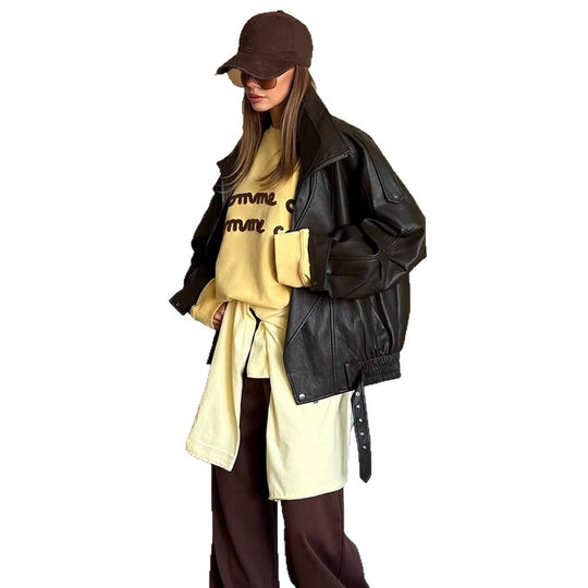 Damen oversized jacke R&B