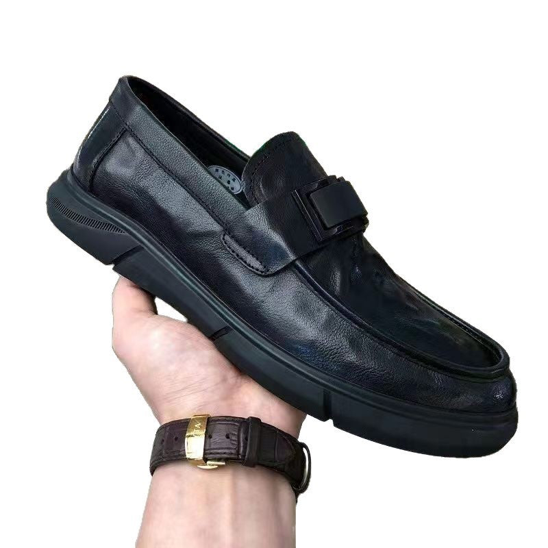 Herren Elegante Mokassins mit hochwertiger Lederoberfläche und bequemer Passform R&B