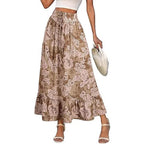 Damen Jumpsuit mit floralem Druck und elastischer Taillierung R&B