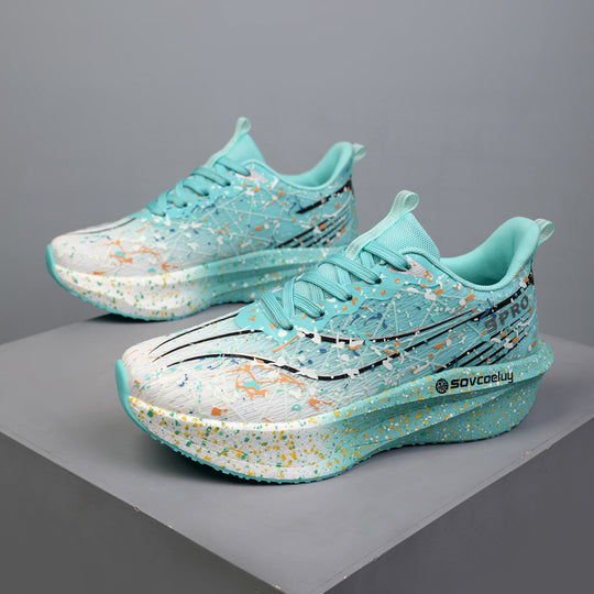 Damen High-Performance Laufschuhe mit atmungsaktiver Obermaterialstruktur und dämpfender Sohle R&B
