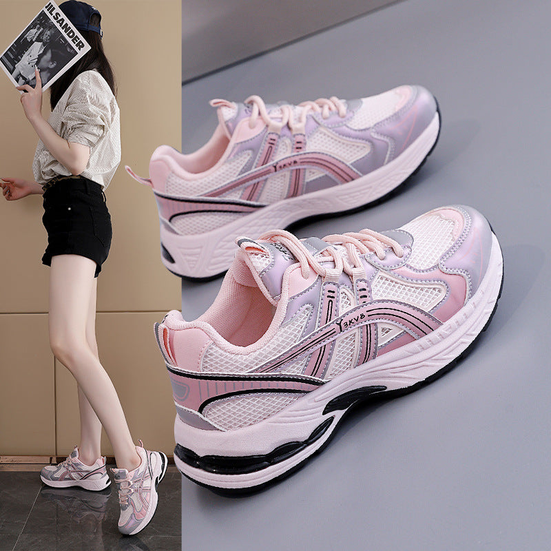 Damen Sportliche Sneakers mit dynamischer Mesh-Oberfläche und stoßdämpfender Sohle R&B