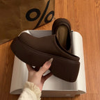 Damen Komfortable Clogs mit weichem Innenfutter und rutschfester Sohle