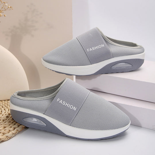 Damen Komfortable Slipper mit atmungsaktivem Obermaterial R&B