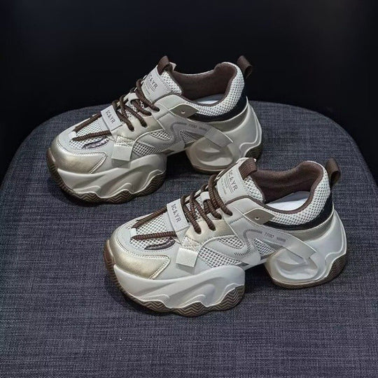 Damen Sportliche Sneakers mit rutschfester Sohle und atmungsaktivem Obermaterial R&B