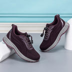 Damen Lauf-Sneaker mit elastischem Schnellschnürsystem und atmungsaktivem Obermaterial R&B