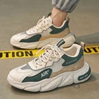Damen Sportliche Chunky Sneakers mit atmungsaktiver Mesh-Oberfläche und stabiler Sohle R&B