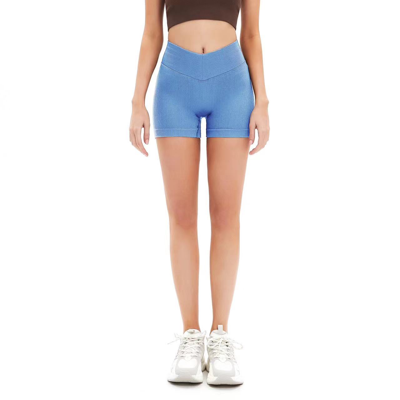 Damen Sportliche Hochbund-Shorts R&B