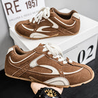 Damen Bequeme Sneakers aus Wildleder mit atmungsaktiver Sohle R&B
