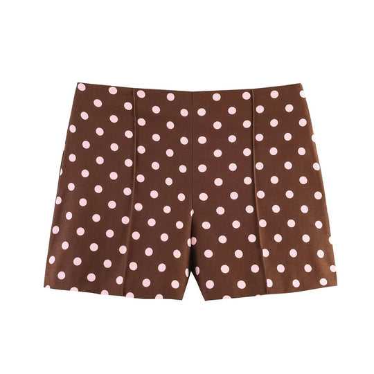 Damen Shorts im eleganten Schnitt mit hoher Taille und dekorativen Falten R&B