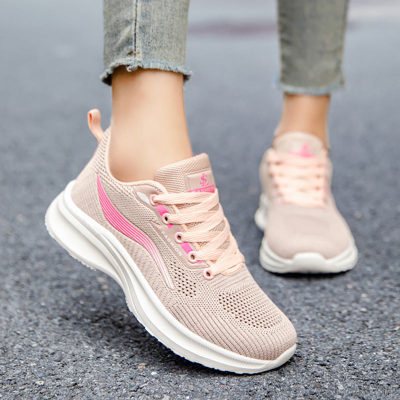 Damen Bequeme und modische Laufschuhe mit atmungsaktivem Obermaterial R&B