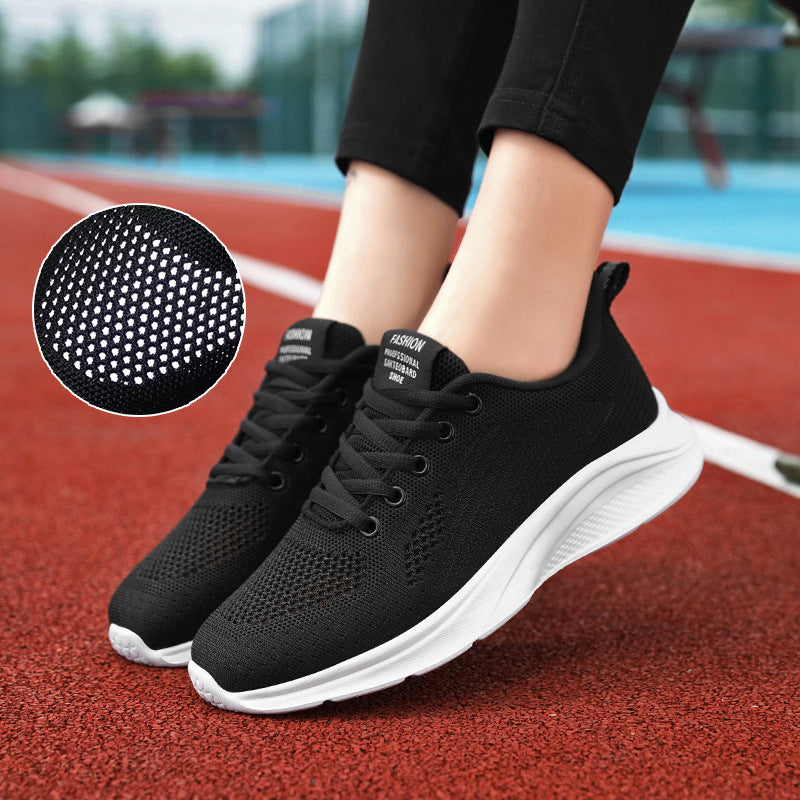 Damen Atmungsaktive Laufschuhe mit federleichter Sohle und elastischem Mesh-Obermaterial R&B
