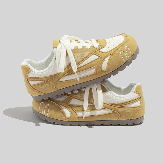 Damen Sportliche Sneakers mit weichem Innenfutter und rutschfester Gummisohle R&B