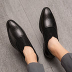 Damen elegante Slipper mit atmungsaktiver Oberflächenstruktur und rutschfester Sohle R&B