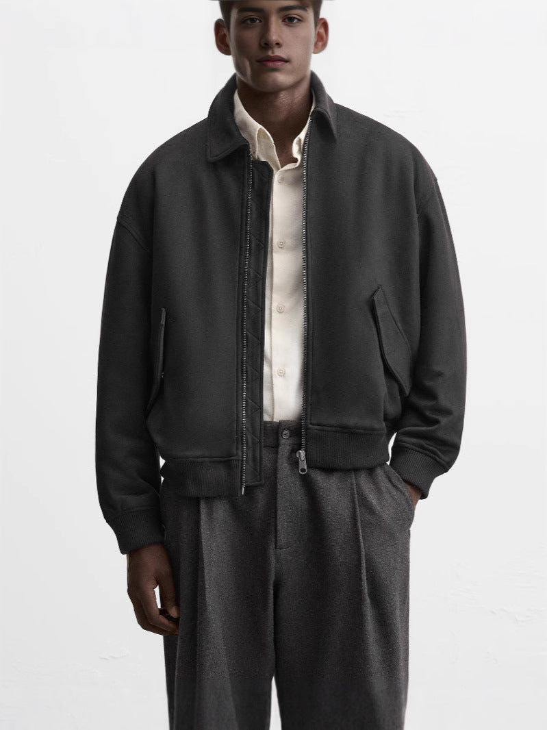 Herren lässige Steppjacke mit attraktivem Schnitt und praktischen Taschen Hedi-Mode