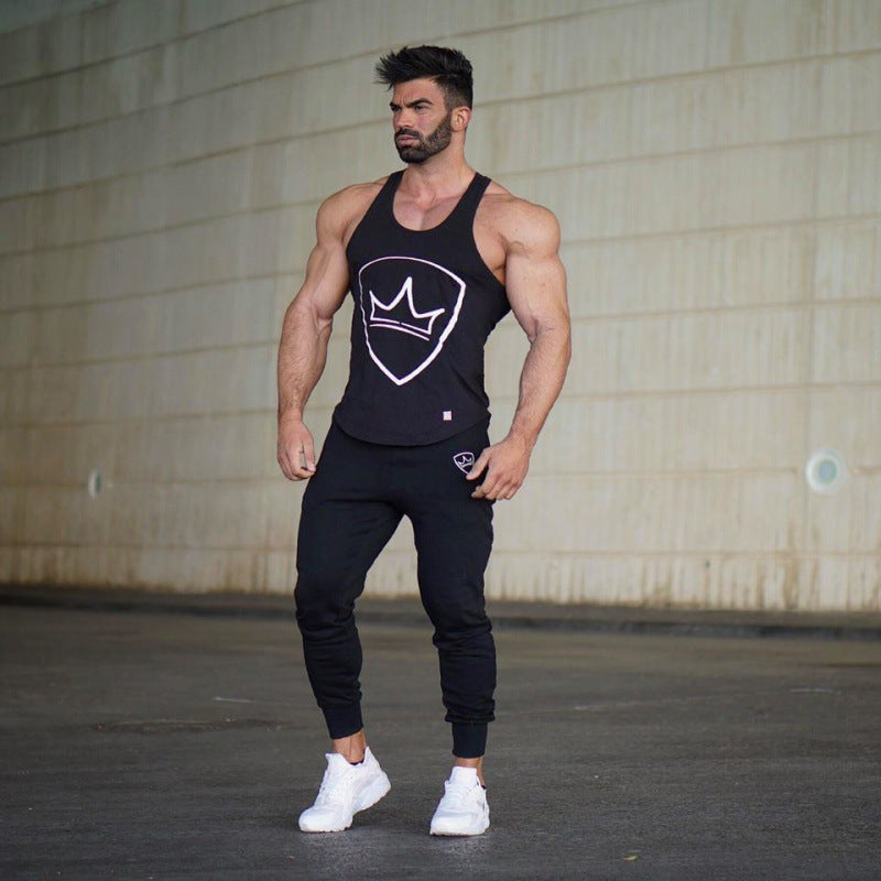 Herren Sweatpants mit schmalem Schnitt und elastischem Bund