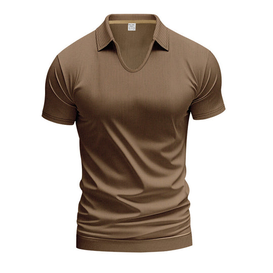 Herren Polo-Shirt mit strukturiertem Design und modernem Schnitt R&B