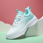 Damen nan leichter Strick-Fit-Sneaker mit nahtlosem Maschenoberteil und ergonomischer Dämpfung R&B