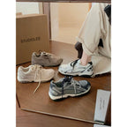 Damen Sportliche Lauf-Sneaker mit atmungsaktivem Mesh-Obermaterial und stabiler Sohle R&B